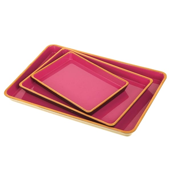 Tray set pink