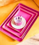 Tray set