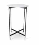 Statafel Riviera wit marmerlook MDF