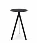 Statafel Trike zwart compact zwart marmer