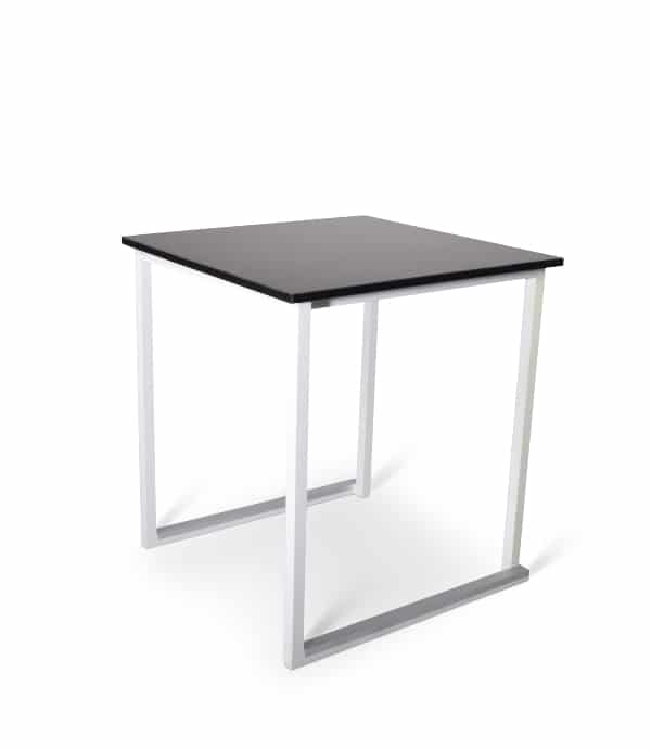 Tafel Kubo 70 x 70 cm melamine zwart