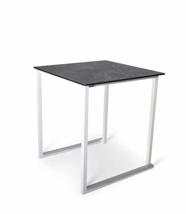 Tafel Kubo 70 x 70 cm volkern zwart marmer