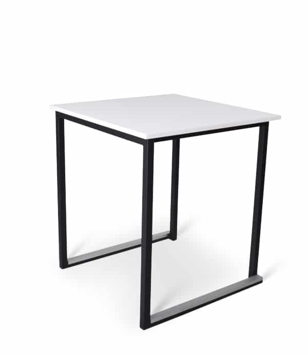 Tafel Kubo 70 x 70 cm melamine wit