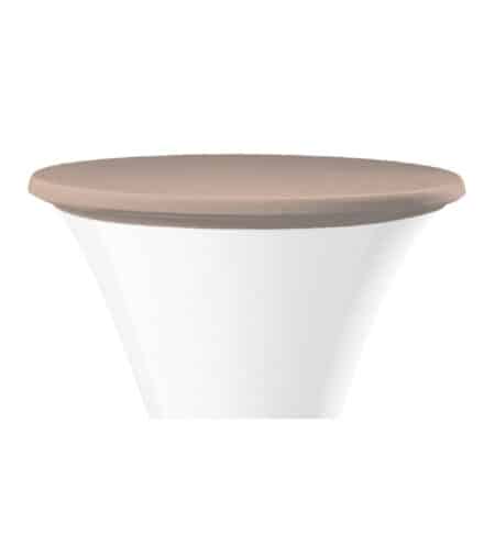 Topcover Easy Jersey Taupe 85 cm