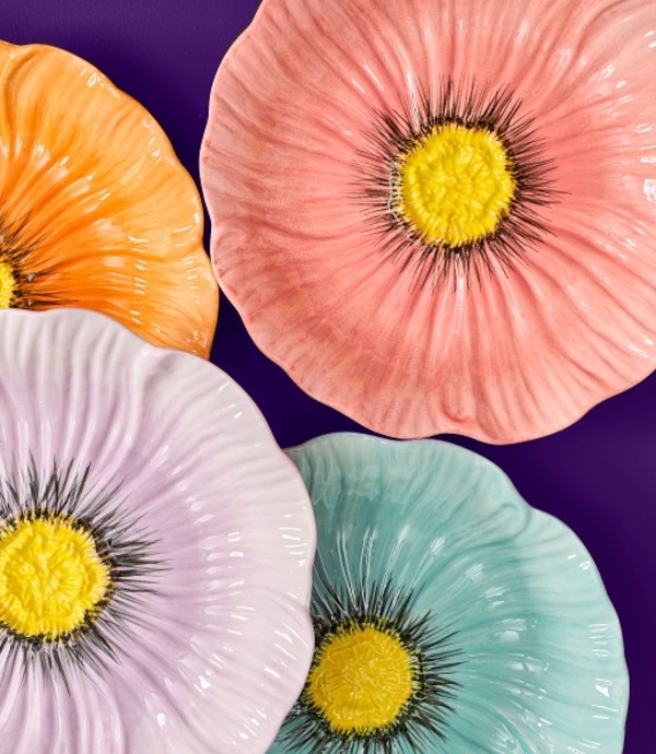 57065 Schotel Poppy Dessert plate